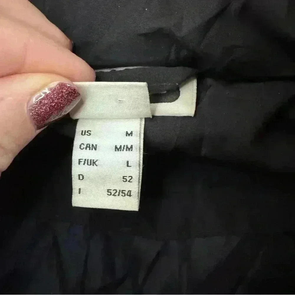 FILA Pace Logo PufferJacket Hooded Medium Insulated Winter, Warm, Insulated